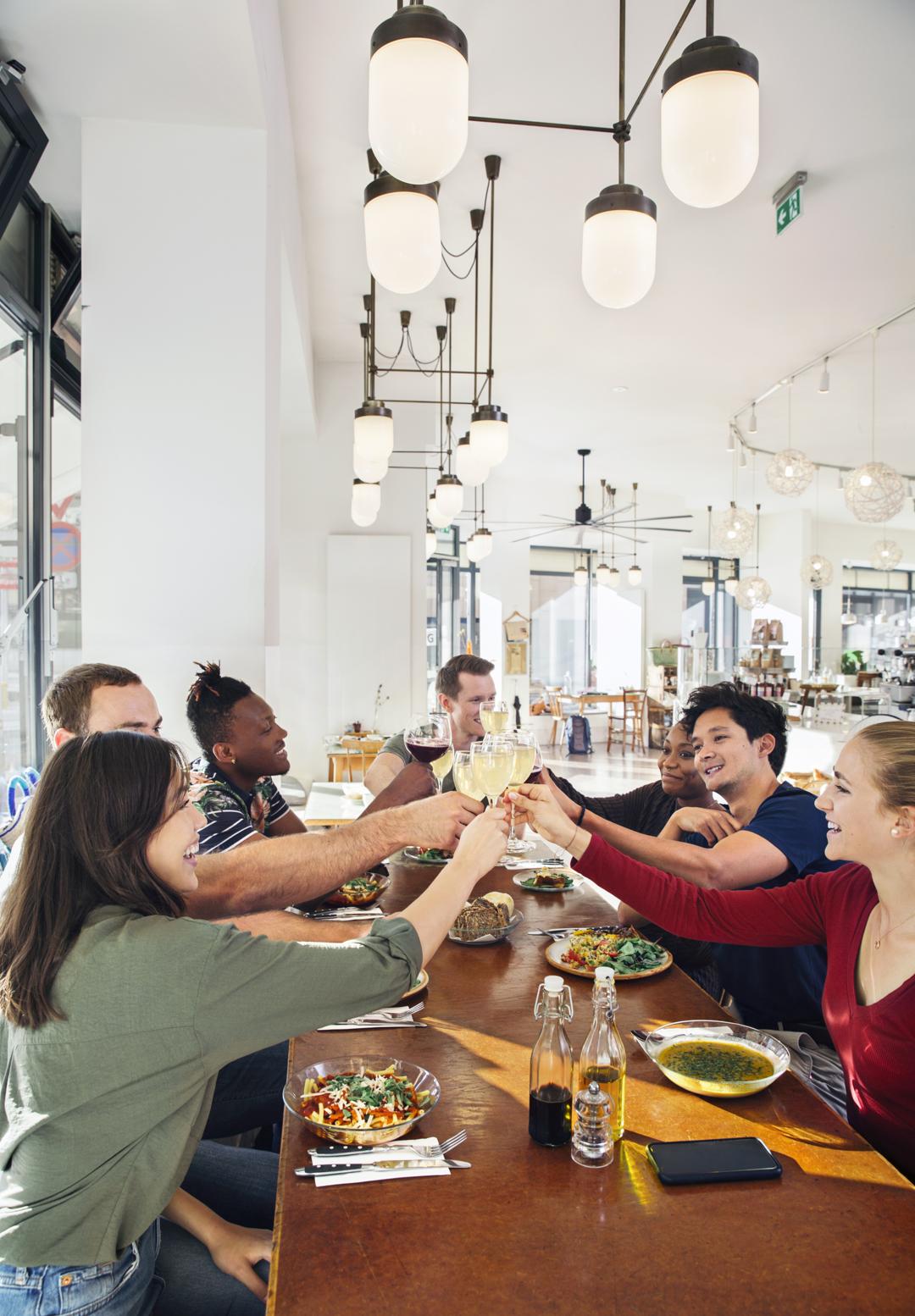 Photographers collaborating in a creative community